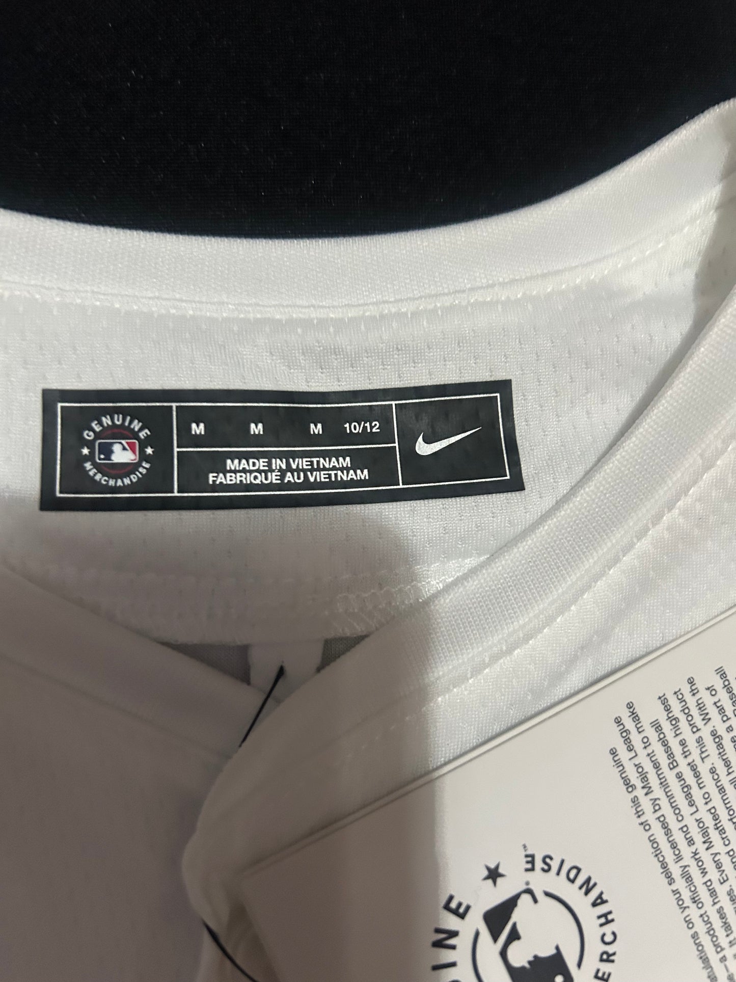 Los Angeles Dodgers Nike MLB WORLD SERIES CHAMPIONS 2024 Genuine Merchandise Authentic Replica White YOUTH Jersey