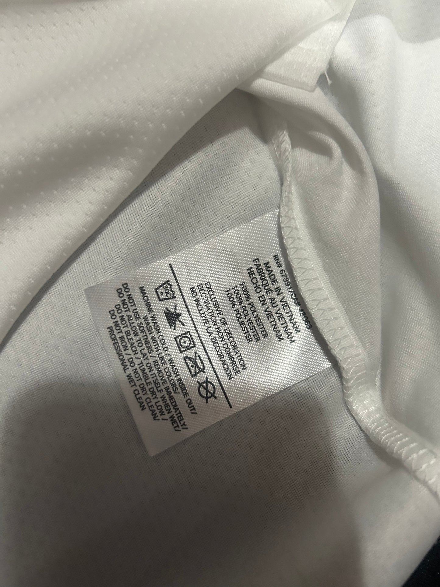 Los Angeles Dodgers Nike MLB WORLD SERIES CHAMPIONS 2024 Genuine Merchandise Authentic Replica White YOUTH Jersey