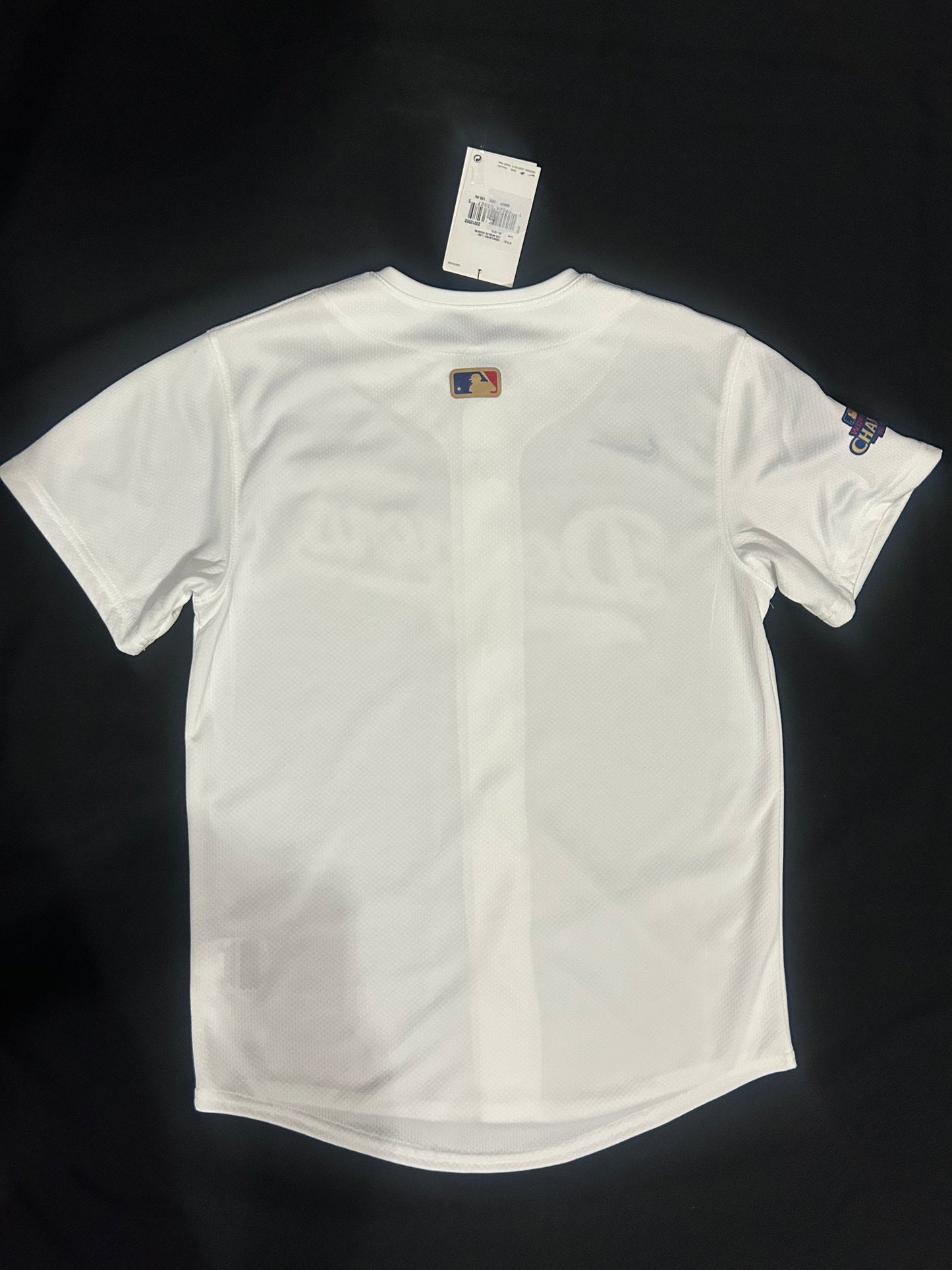 Los Angeles Dodgers Nike MLB WORLD SERIES CHAMPIONS 2024 Genuine Merchandise Authentic Replica White YOUTH Jersey