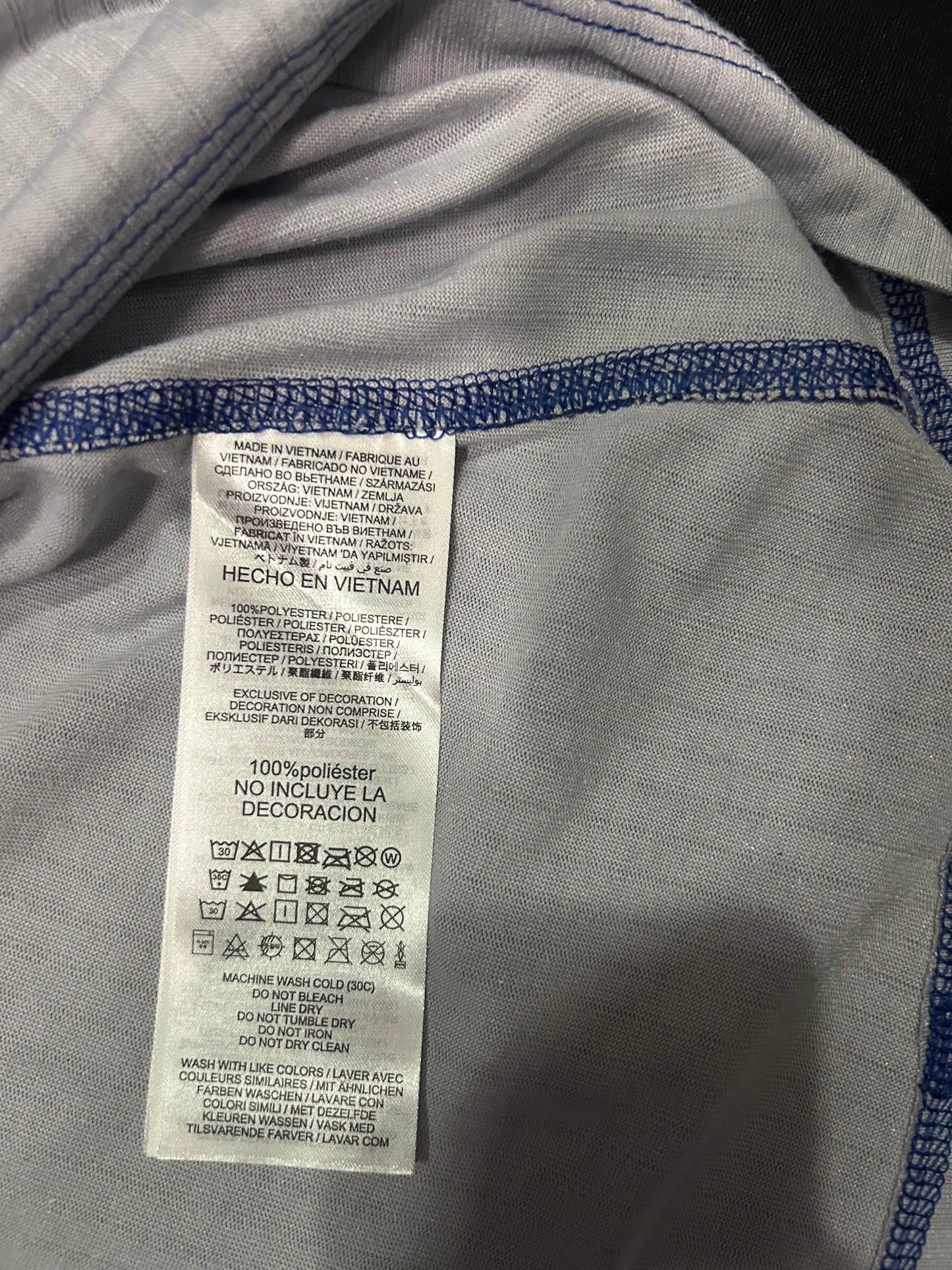 Los Angeles Dodgers MLB Nike Authentic Collection Gray/Royal Game Performer Pullover Sweatshirt