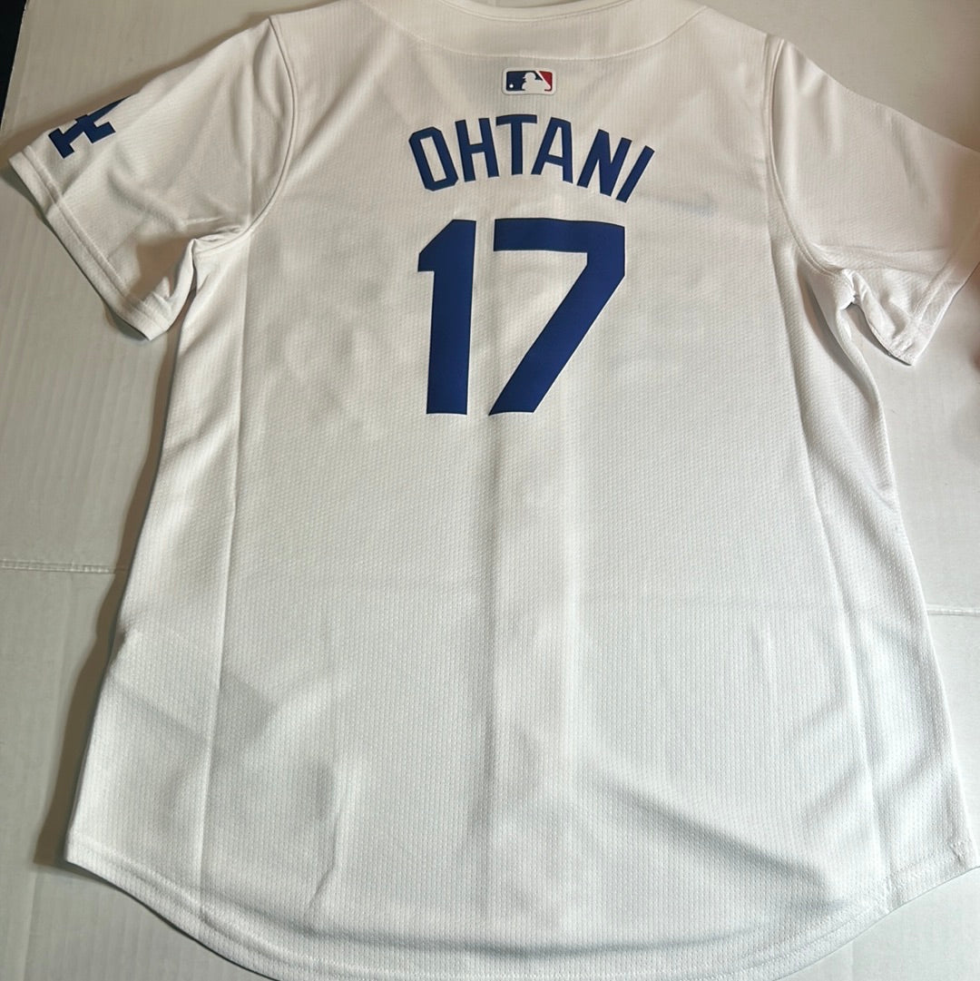 Los Angeles Dodgers MLB Genuine Merchandise #17 Ohtani Women Jersey - White