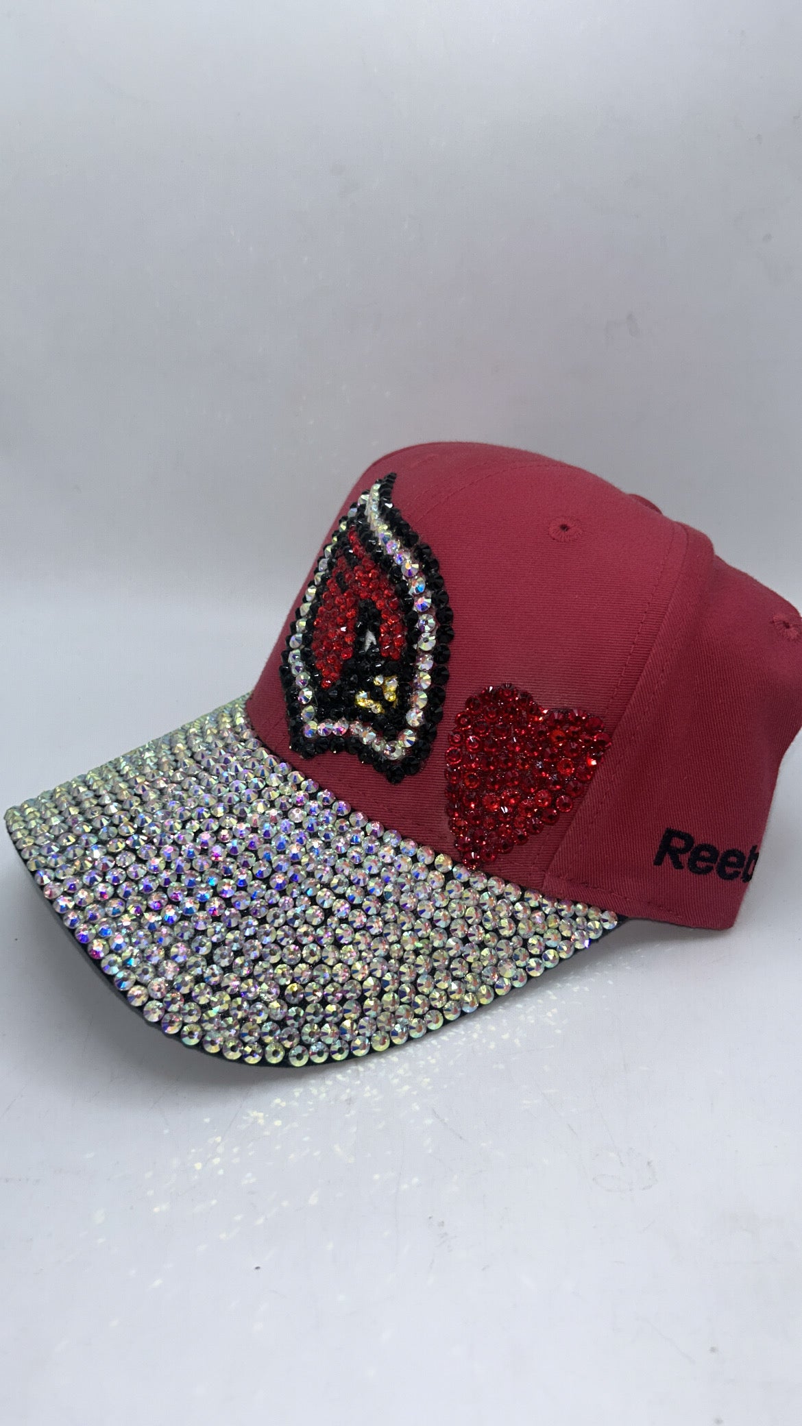Arizona Cardinals NFL Bedazzled Front Logo Adjustable Hat