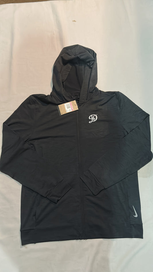 Los Angeles Dodgers MLB Nike Yoga Dri-Fit City Connect Full Zip Men Hoodie - Black