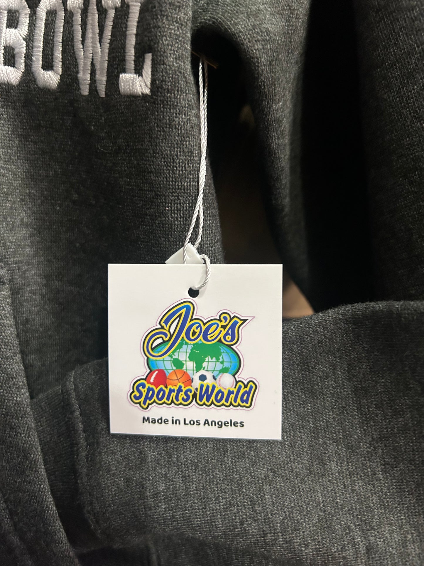 NFL Superbowl LX 2026 JSW Private Label "BENITO" Black Authentically Unique Patched Hoodie