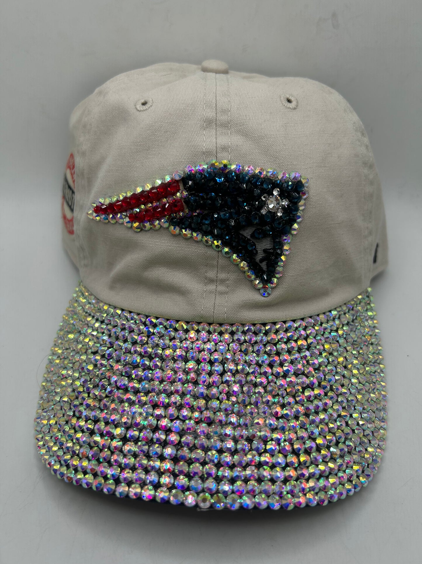 New England Patriots NFL Clean Up Bedazzled Adjustable Hat