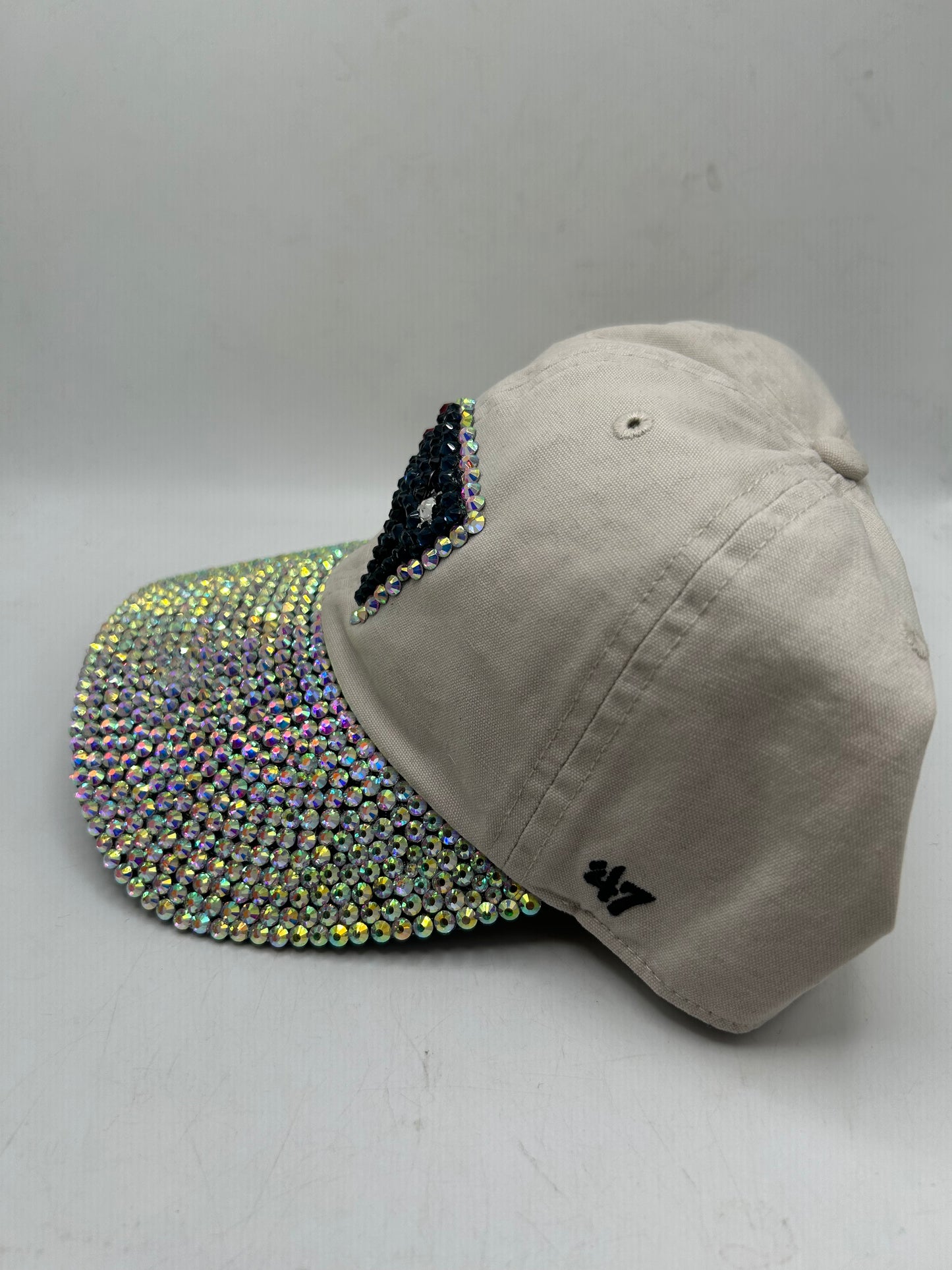 New England Patriots NFL Clean Up Bedazzled Adjustable Hat