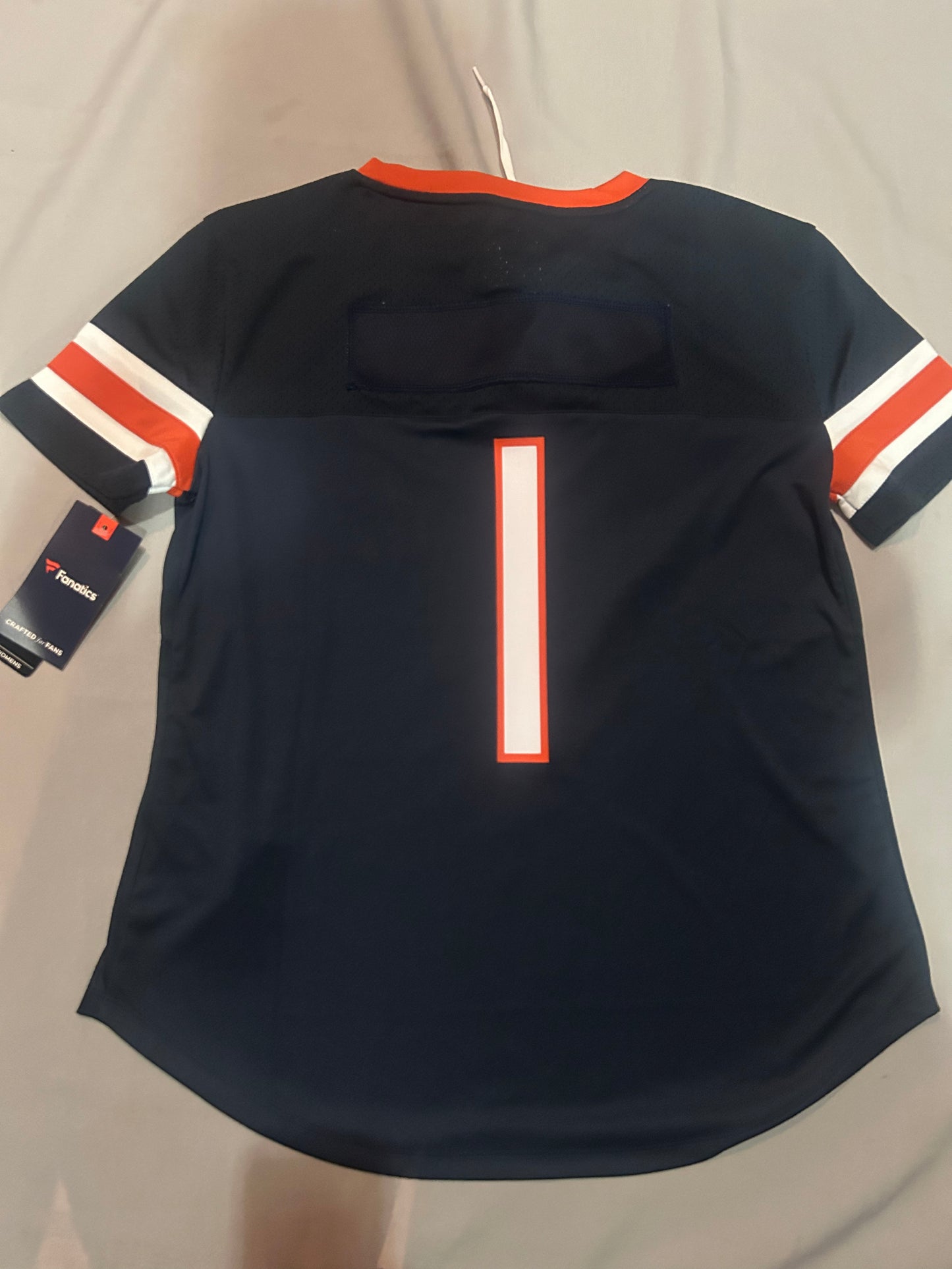 Chicago Bears NFL Fanatics Lace Up Women’s Short Sleeve Shirt