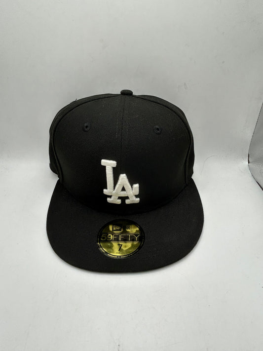 Los Angeles Dodgers MLB New Era 59Fifty Mexican Batter-man Logo Fitted Hat