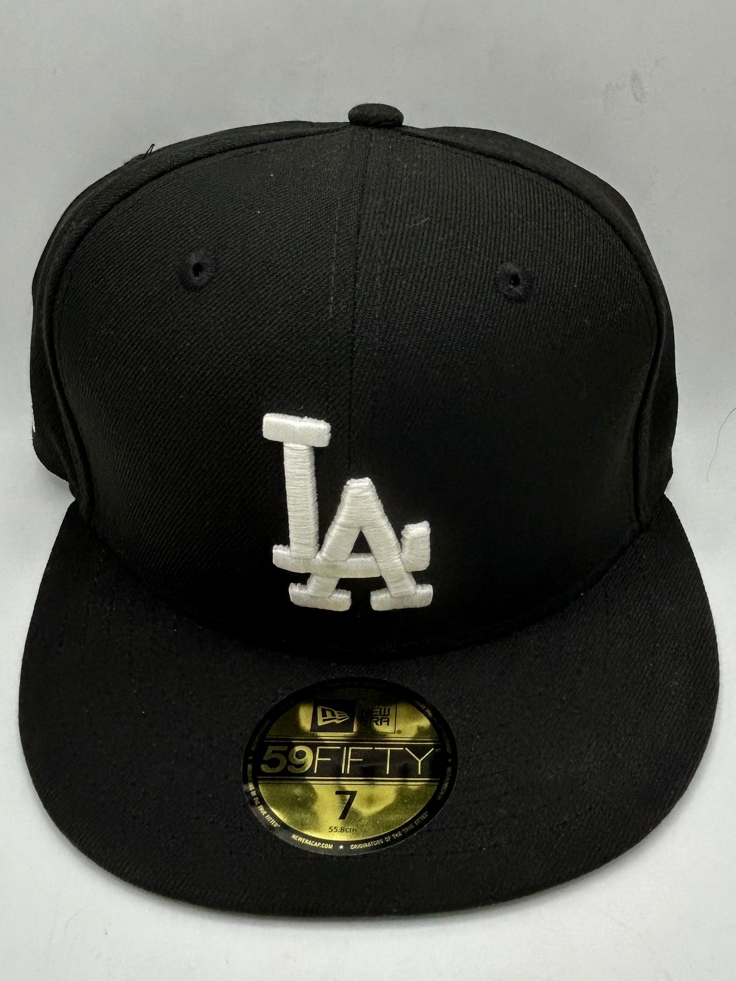 Los Angeles Dodgers MLB New Era 59Fifty Mexican Batter-man Logo Fitted Hat