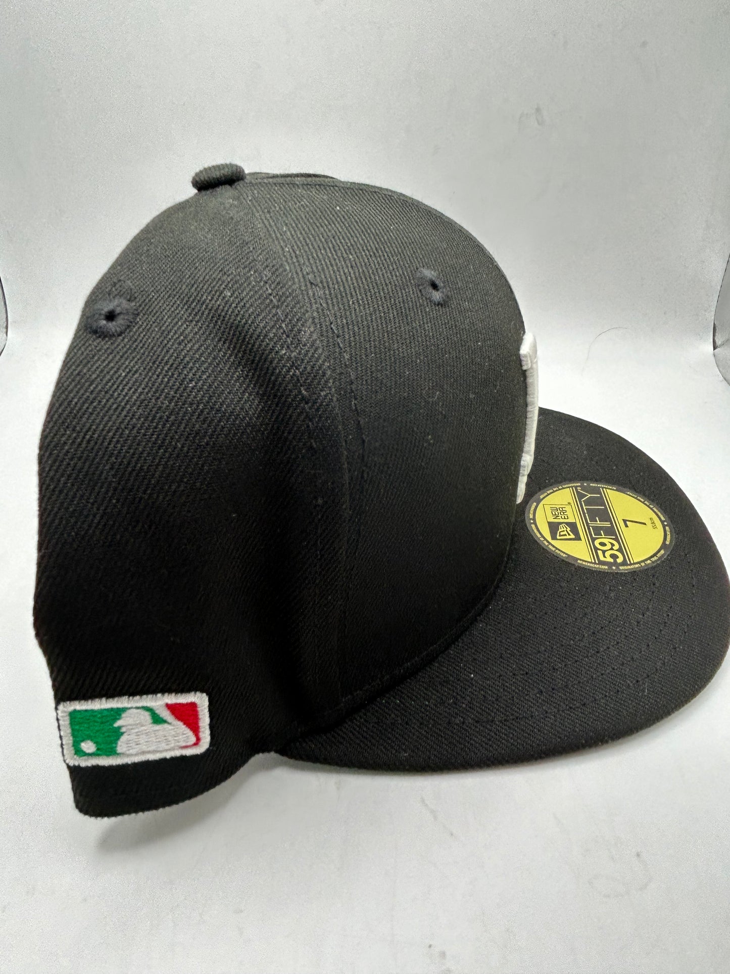Los Angeles Dodgers MLB New Era 59Fifty Mexican Batter-man Logo Fitted Hat