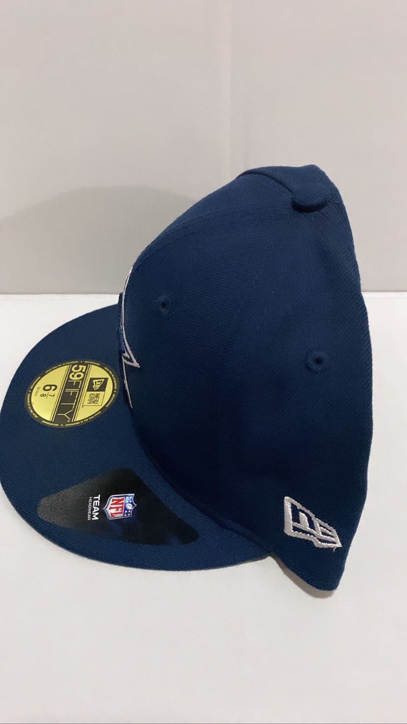 Dallas Cowboys NFL New Era 59Fifty Official Navy Fitted Hat