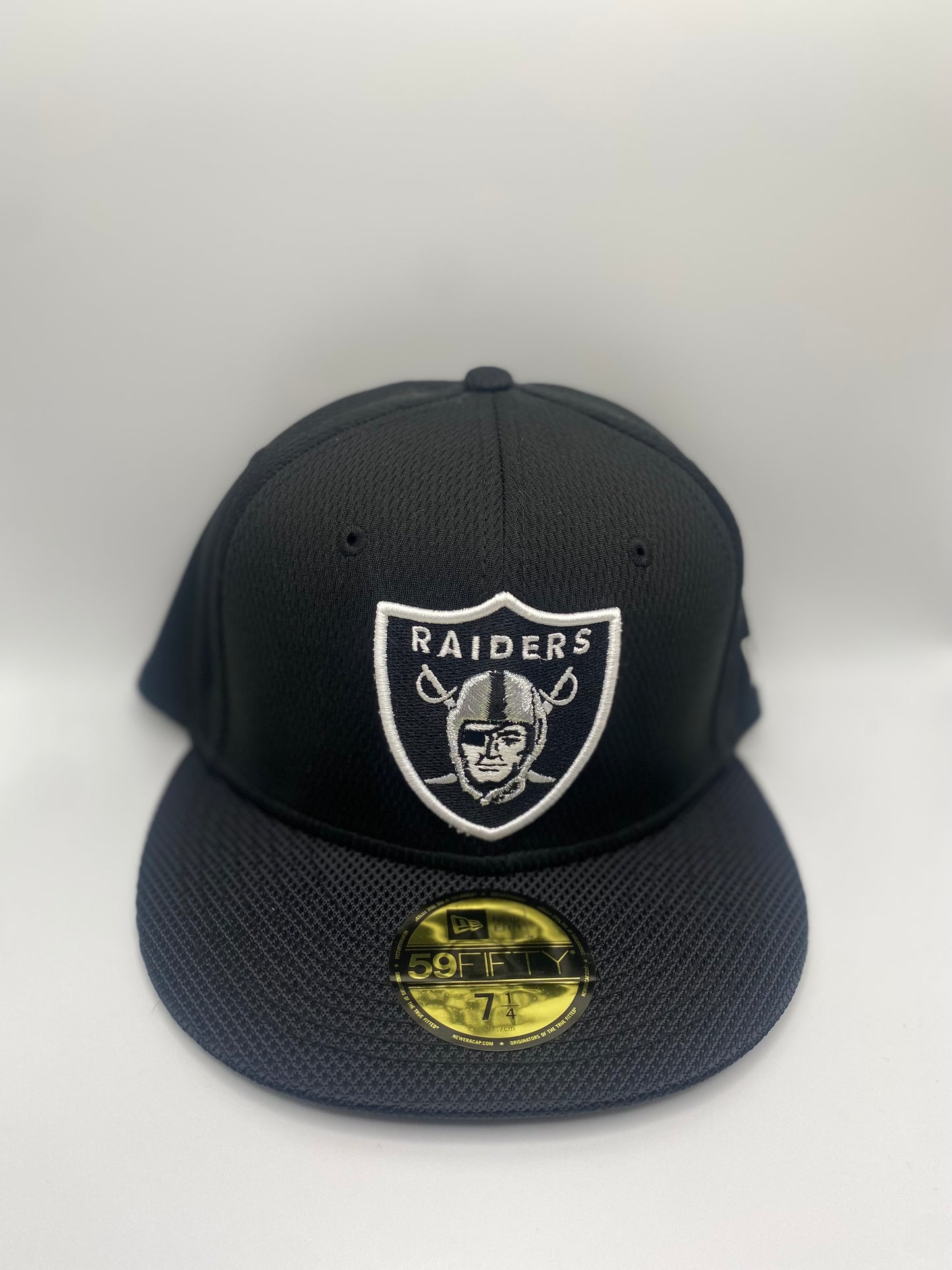 Las Vegas Raiders NFL New Era 59Fifty Logo Fitted Hat