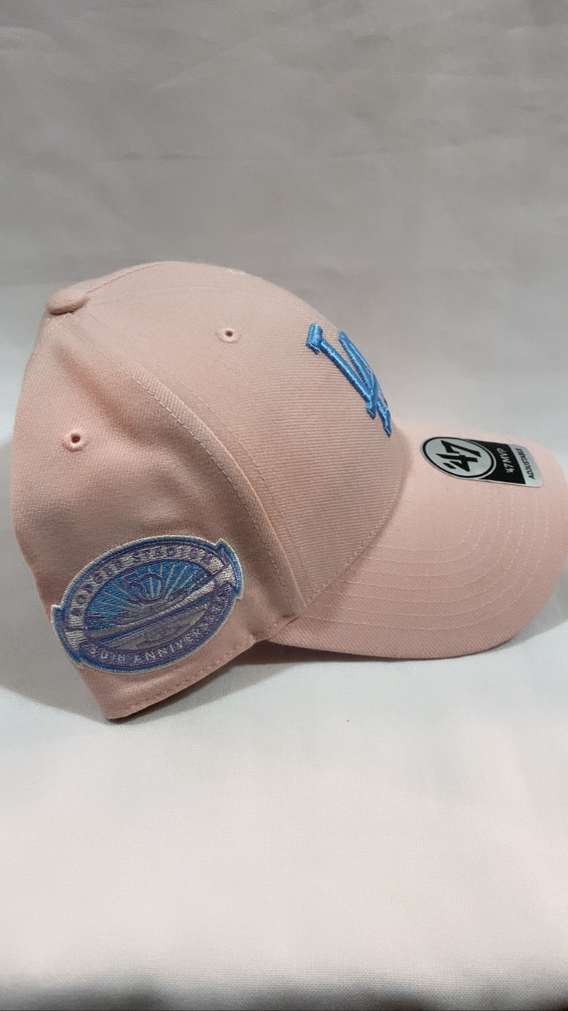 Los Angeles Dodgers MLB ‘47MVP New Era Cotton Candy/Rose Blew Adjustable Hat