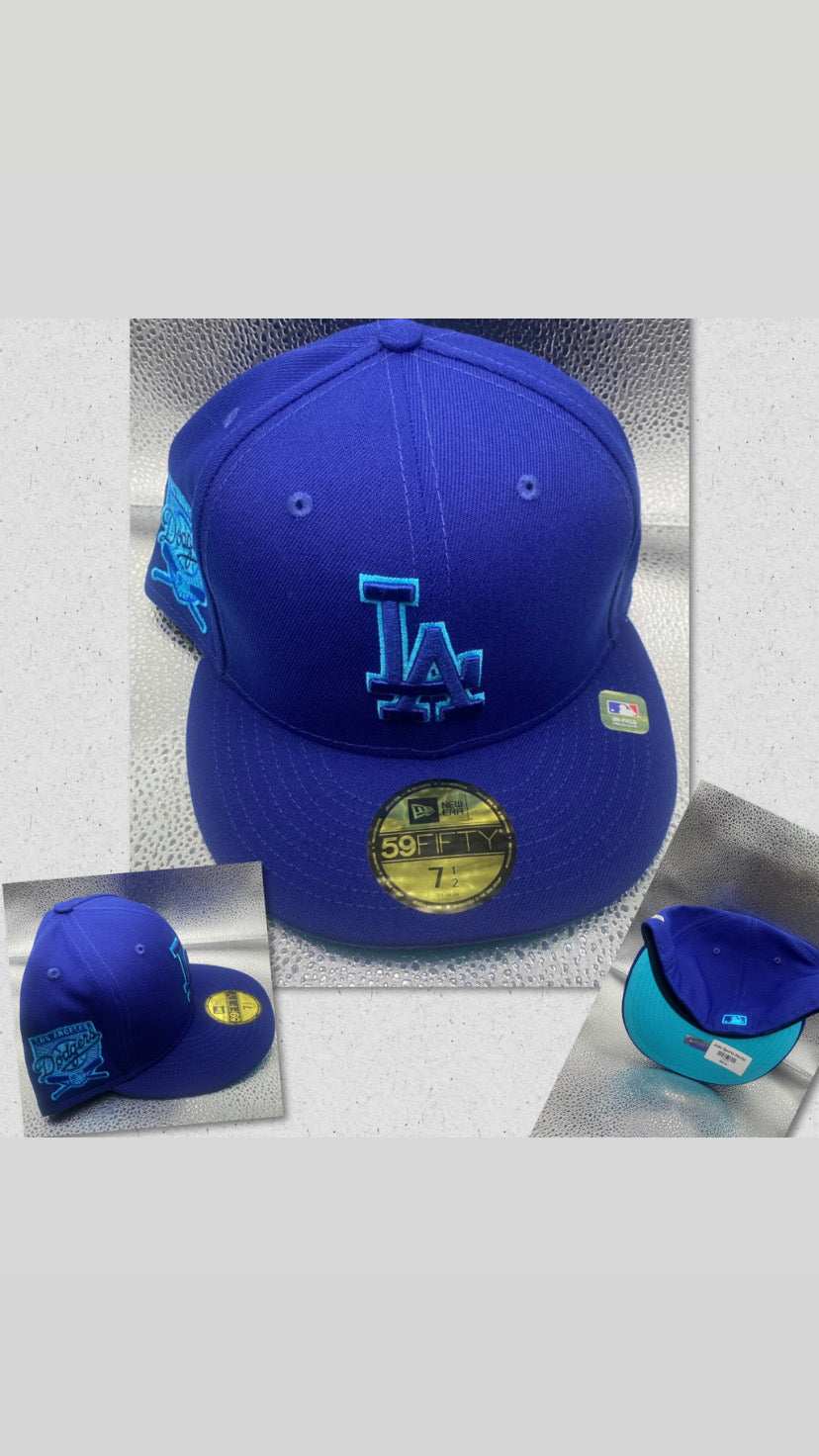 Los Angeles Dodgers 59Fifty New Era Fathers Day Edition Flex Fitted Hat