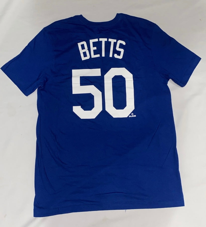 Los Angeles Dodgers MLB Nike #50 Betts Mens T-Shirt