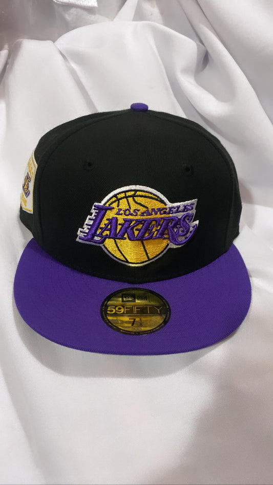 Los Angeles Lakers NBA 59Fifty New Era Pennant 1948 Patch Rare Fitted Hat