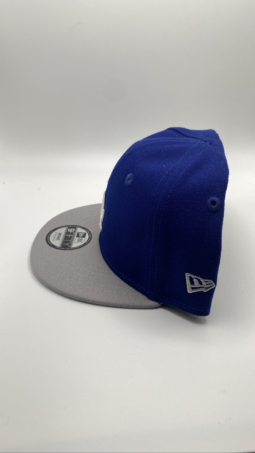 Los Angeles Dodgers MLB 9Fifty New Era Infant Snapback Royal Blue/Grey