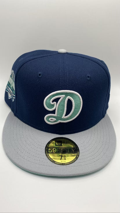 Los Angeles Dodgers MLB 59Fifty New Era Ocean Storm Dodgers Stadium 1962-2022 Anniversary