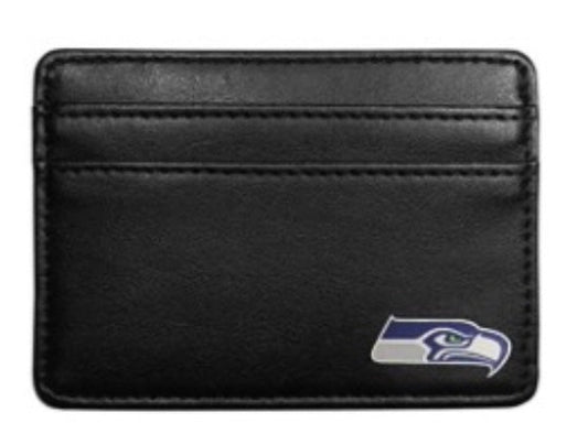 Seattle Seahawks Siskiyou Sports NFL Weekend Leather Wallet