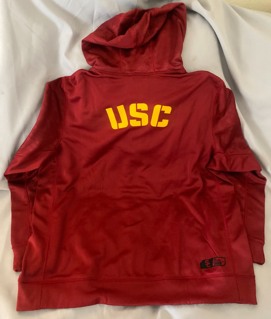 USC Trojans Nike Men Therma-Fit Pocket Zip Up Hoodie