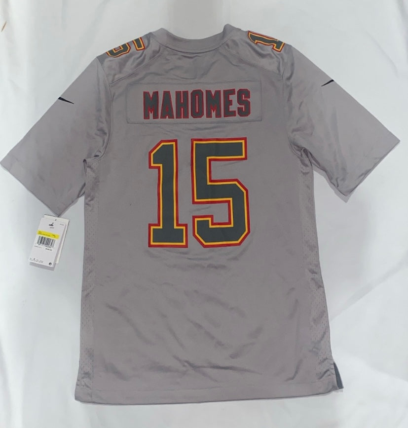 Kansas City Chiefs NFL Nike #15 Mahomes Super Bowl LVII Past Atmosphere Fashion Game Jersey for Men