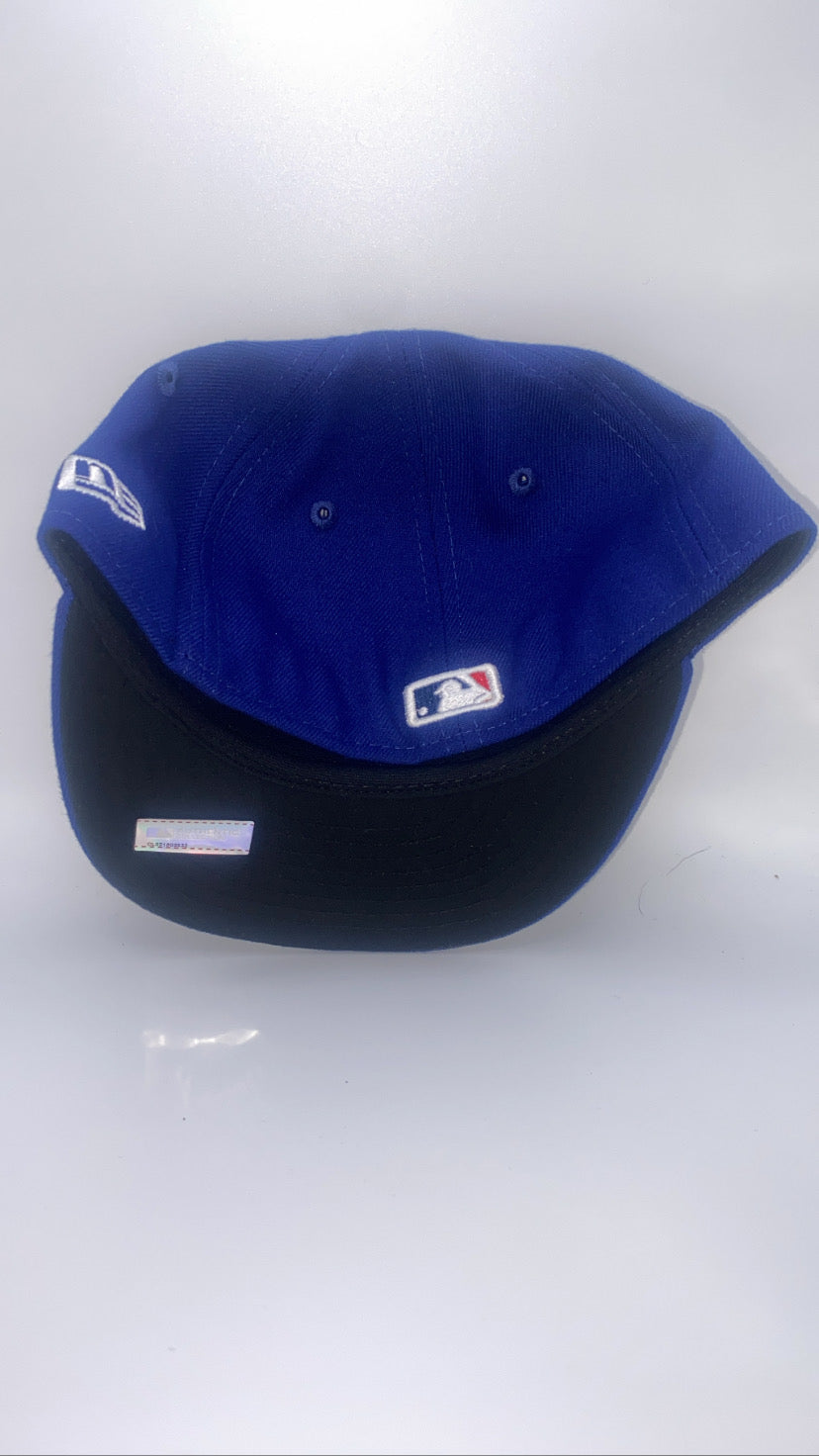 Los Angeles Dodgers MLB 59Fifty New Era Authentic Dark Royal Blue Kids Fitted Hat