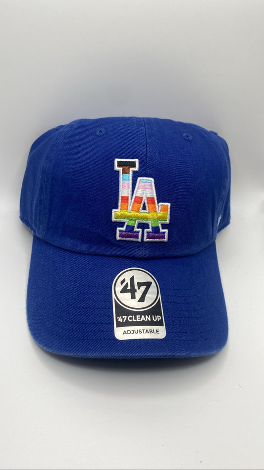 Los Angeles Dodgers MLB ‘47CleanUp Royal Pride Adjustable Hat