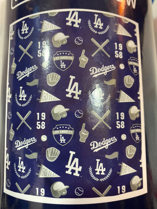 Los Angeles Dodgers MLB 50 in X 60 in Fleece Throw Blanket