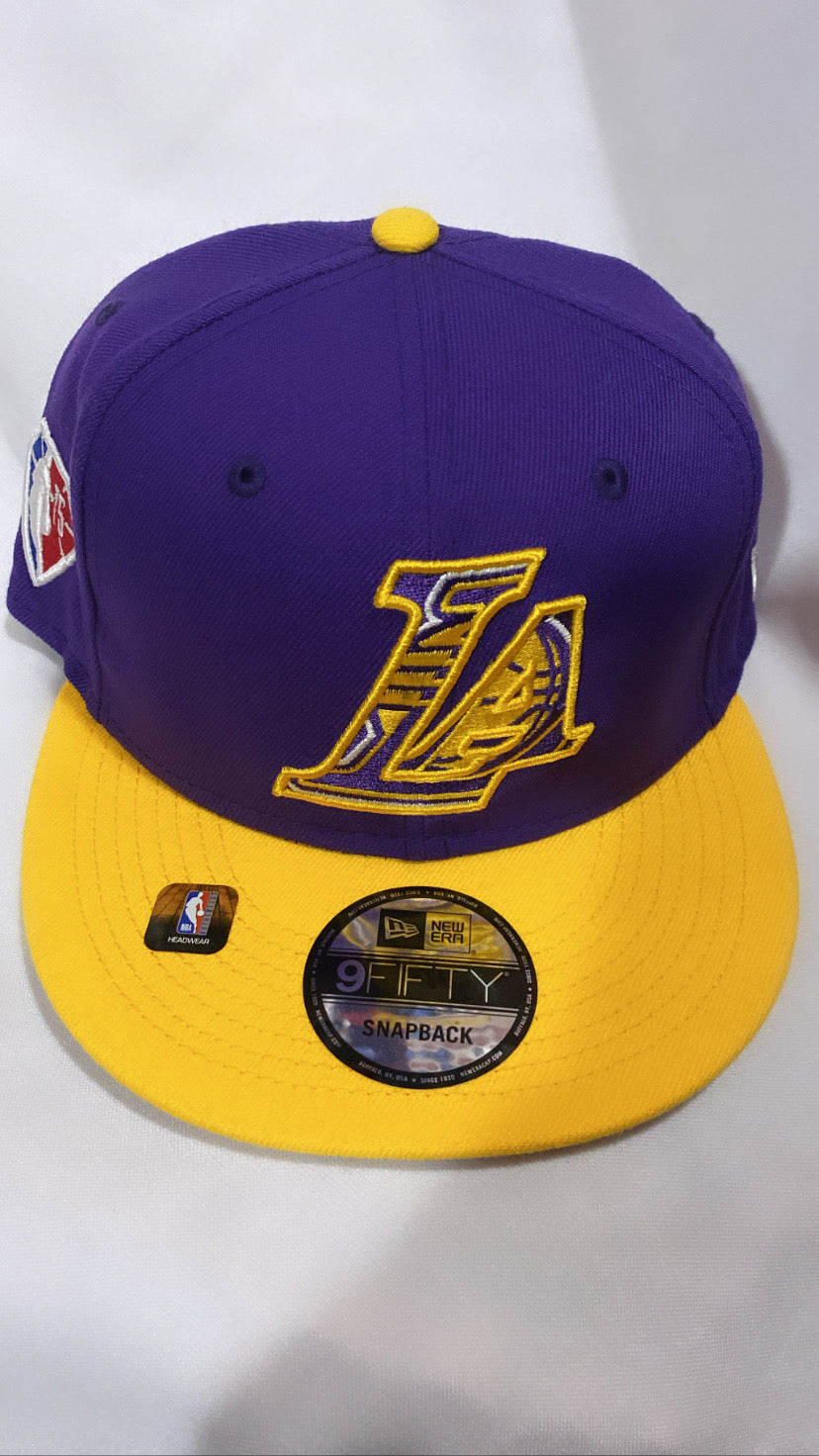 Los Angeles Lakers NBA 9Fifty New Era 2021 Draft On-Stage Purple/GoldMens Snapback Hat