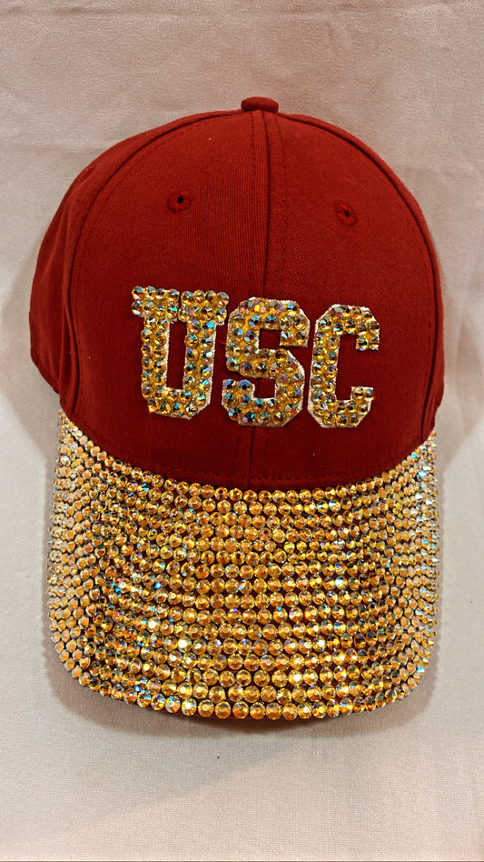 USC Trojans Bedazzled Adjustable Hat