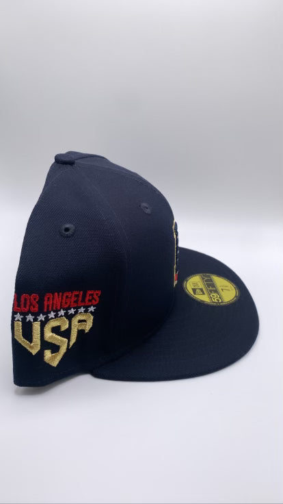 Los Angeles Dodgers MLB Independence Day 2023 59Fifty New Era Fitted Hat