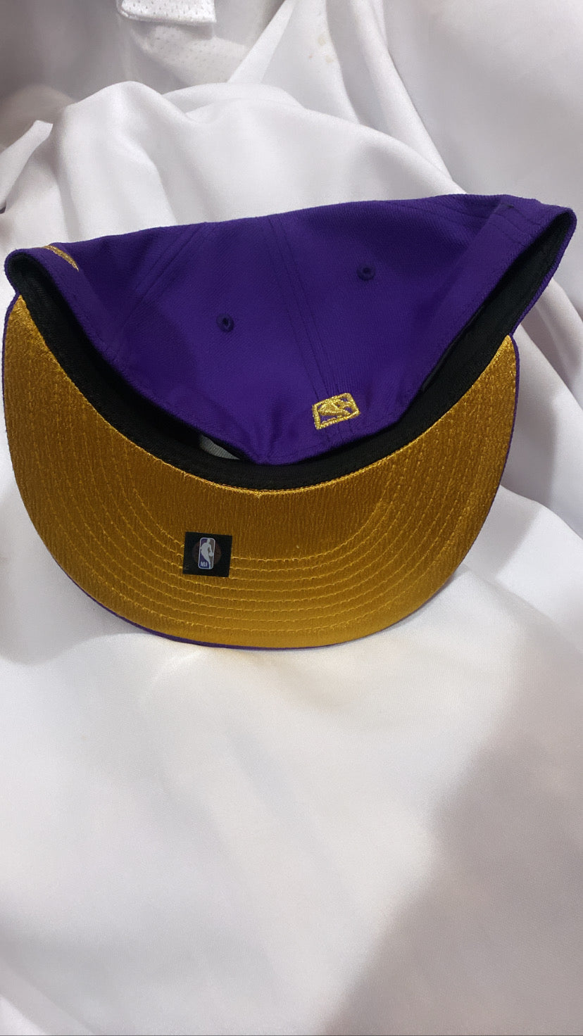 Los Angeles Lakers NBA 59Fifty New Era Purple Shield Fitted Hat