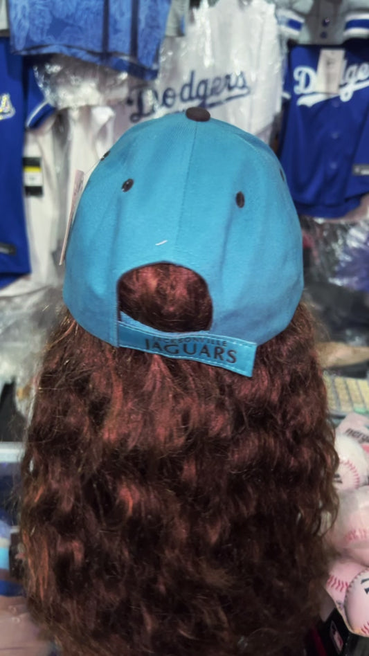 Jacksonville Jaguars NFL Bedazzle Visor Adjustable Hat