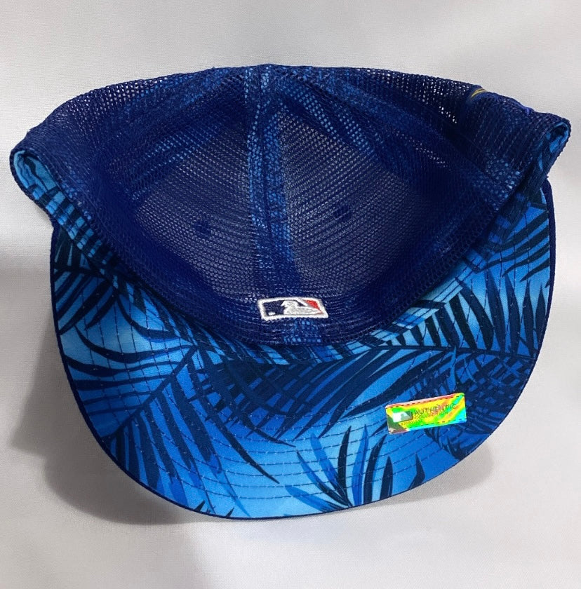 Los Angeles Dodgers MLB 2022 ASG Workout / Bleu Royale Pale Fitted Hat