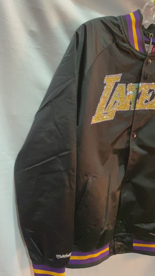 Los Angeles Lakers Mitchell & Ness Bedazzled Jacket