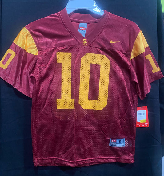 USC Trojans Nike Youth Short Sleeve Jersey #10