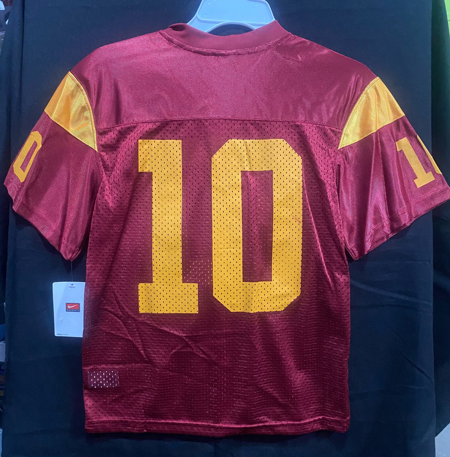 USC Trojans Nike Youth Short Sleeve Jersey #10