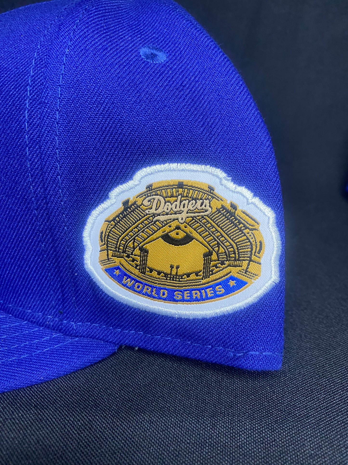 Los Angeles Dodgers MLB World Series Fitted Hat