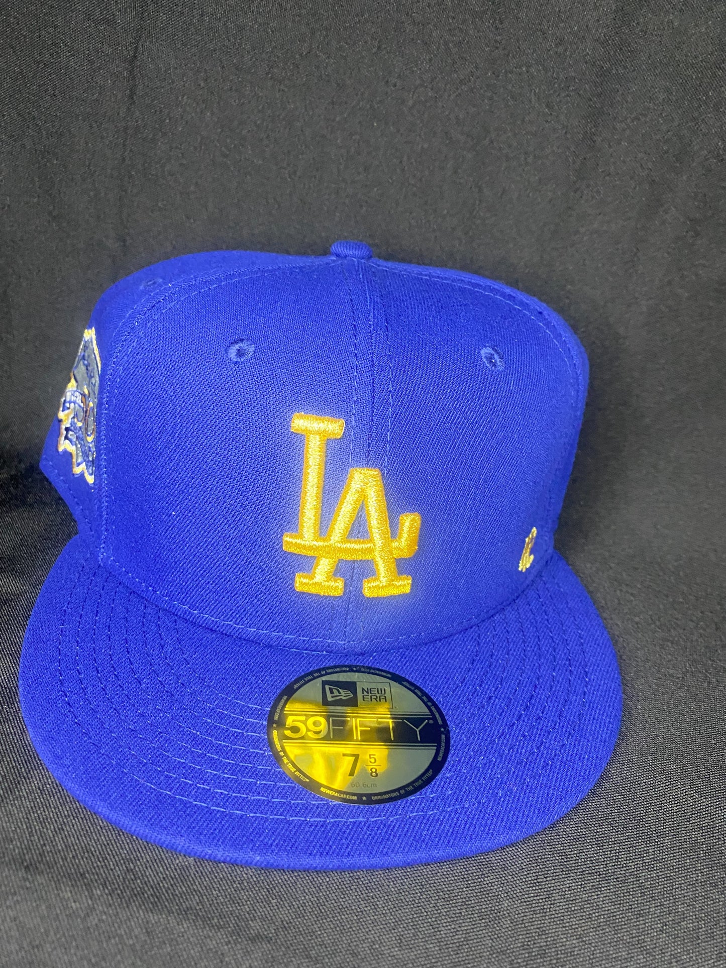 Los Angeles Dodgers MLB Jackie Robinson 50th Anniversary "BREAKING BARRIERS" Fitted Hat