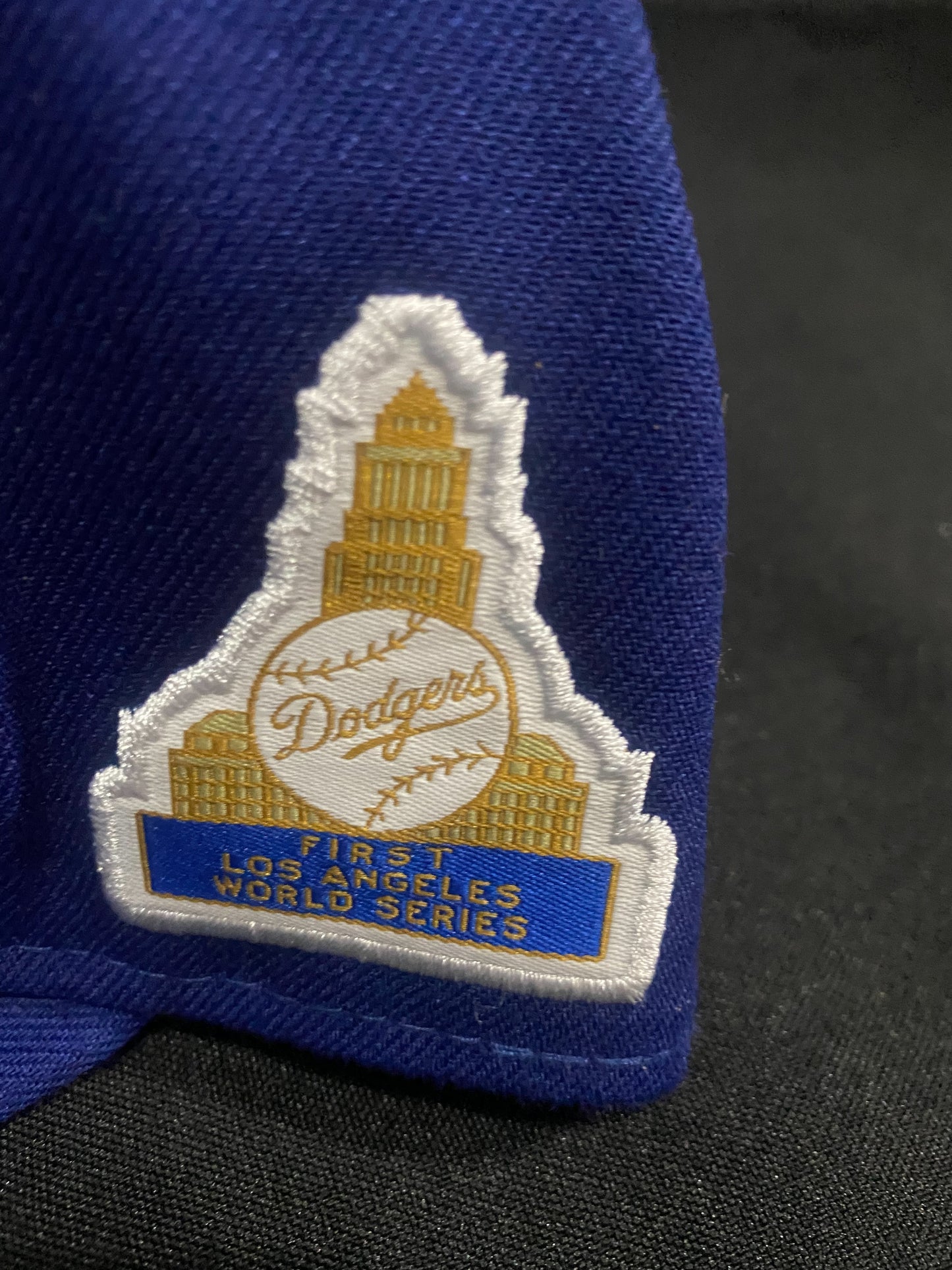 Los Angeles Dodgers First World Series Fitted Hat