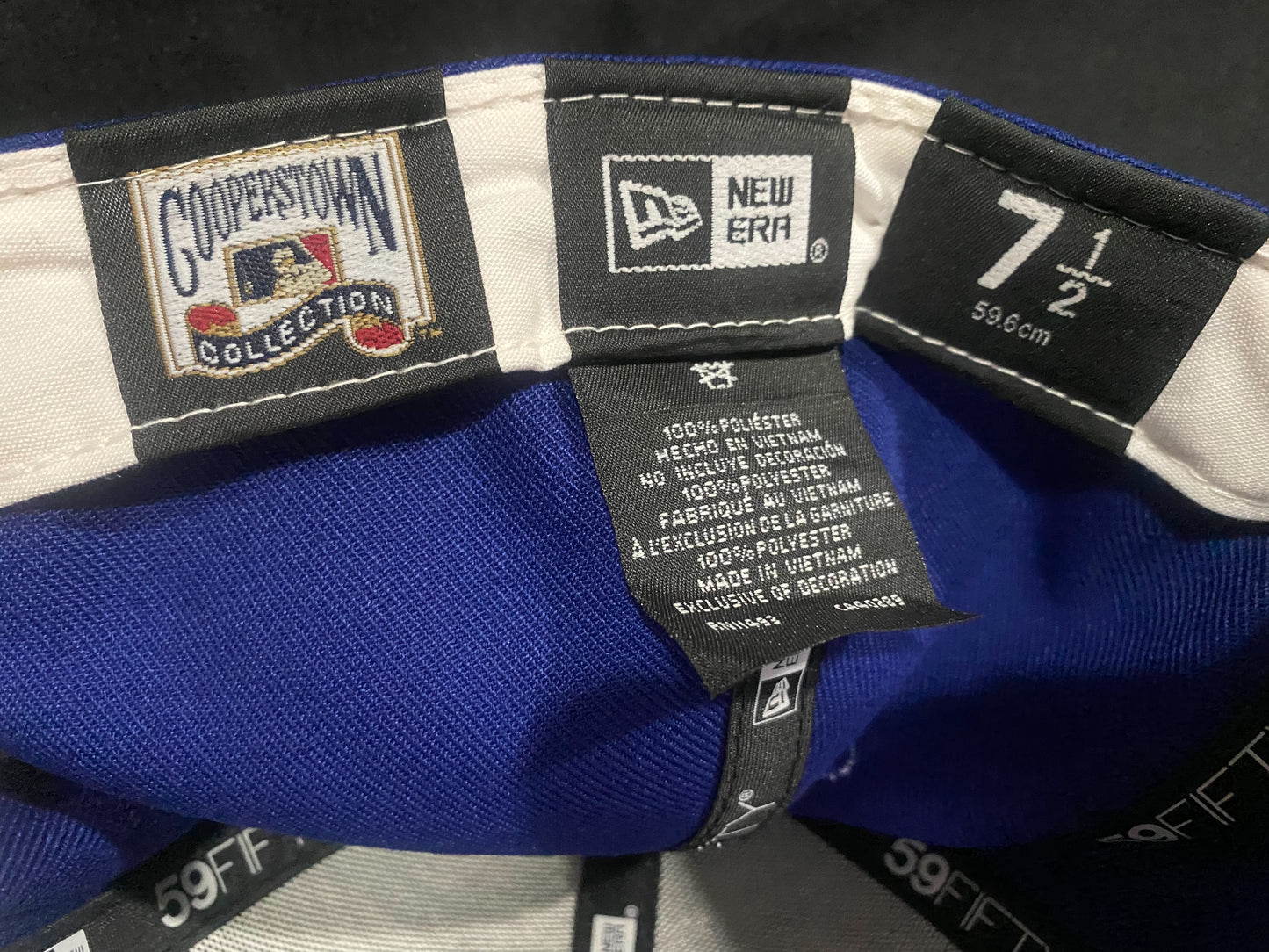 Los Angeles Dodgers First World Series Fitted Hat