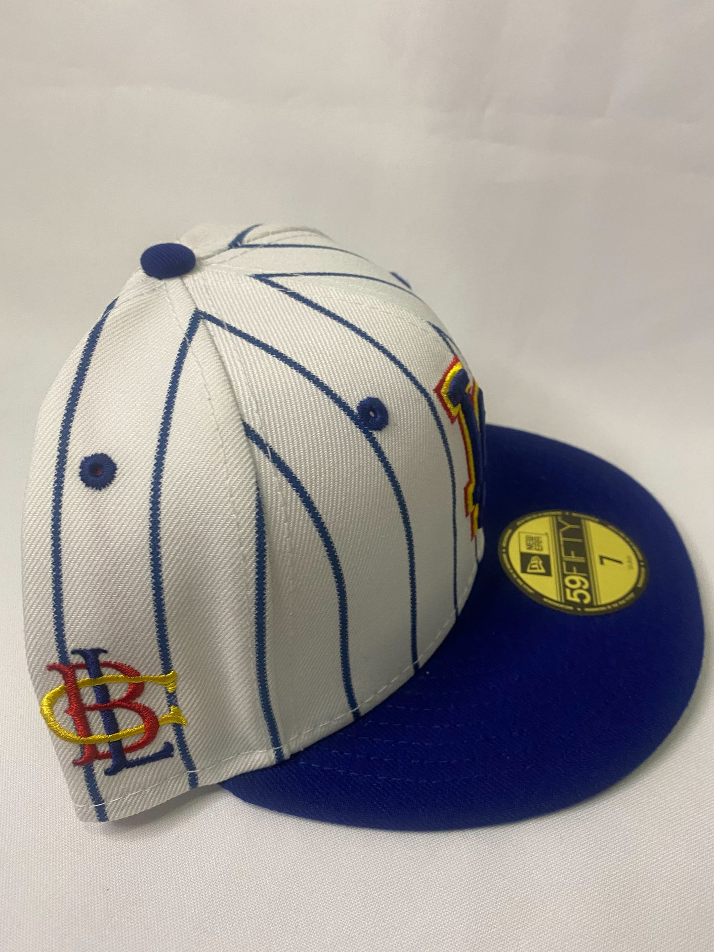 Los Angeles Dodgers MLB X BLC Original 59FIFTY Stripe Fitted Hat