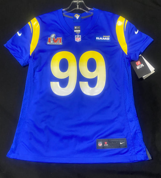 Los Angeles Rams #99 Donald NFL Super Bowl Women Nike Jersey