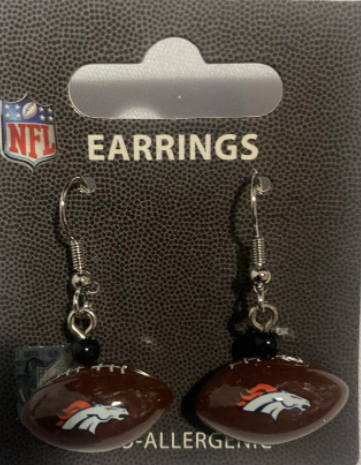 NFL Collectible Fish hook Earrings Hypo-Allergenic