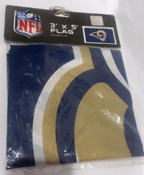 Los Angeles Rams Deluxe NFL Flag with Former Logo