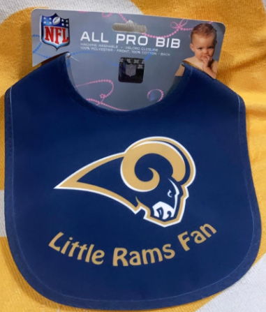 LA Rams All Pro Baby Bib