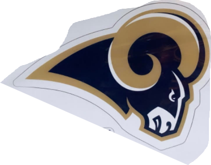 LA Rams Team Magnet Set