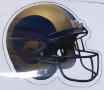 LA Rams Team Magnet Set