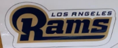 LA Rams Team Magnet Set