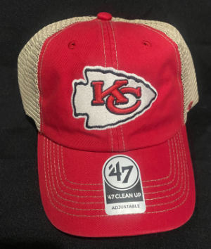 Kansas City Chiefs NFL 47Clean Up Adjustable Hat